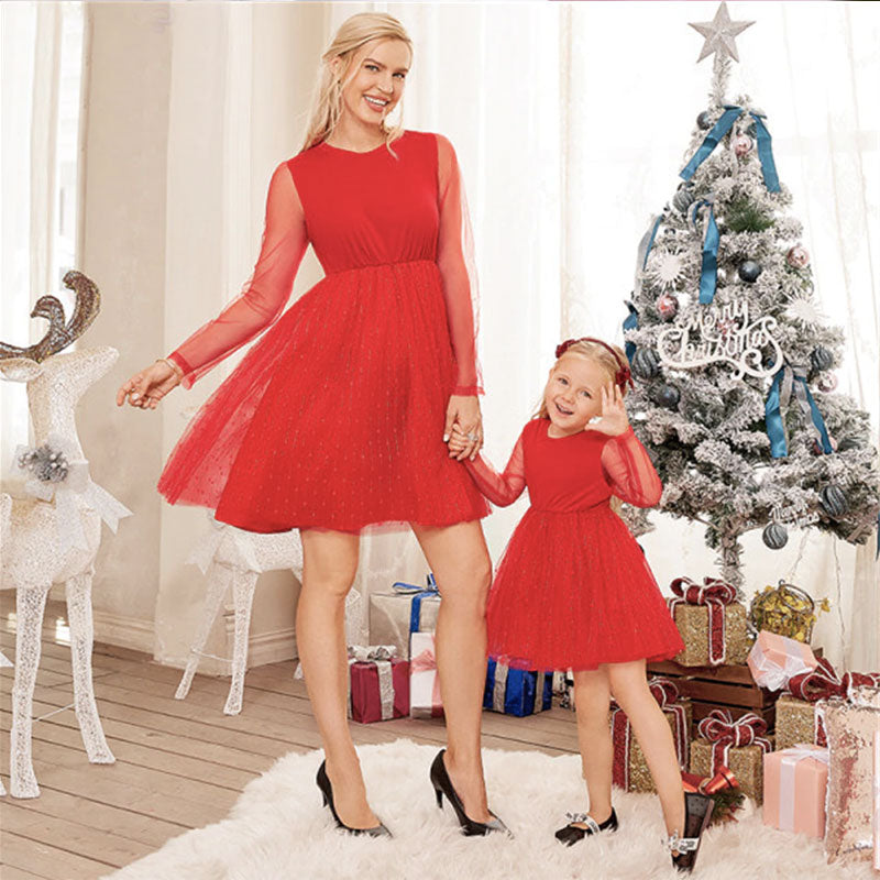 robe mère et fille jupe tutu