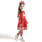 robe noel enfant rouge
