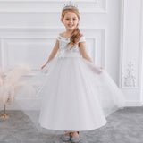 robe princesse blanche petite fille