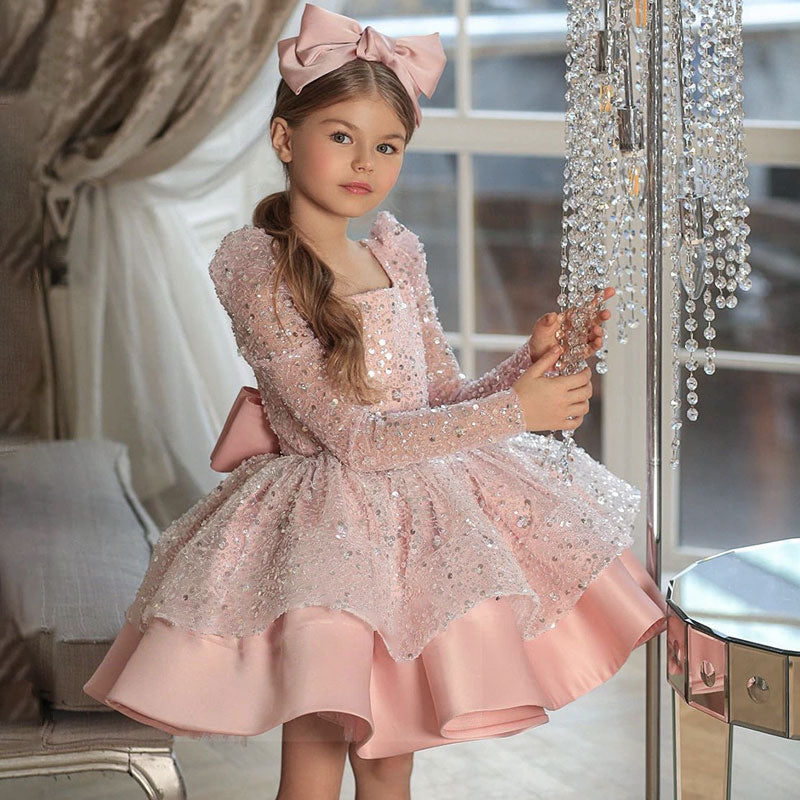 Robe princesse fille Daisy rose – L'univers de la licorne