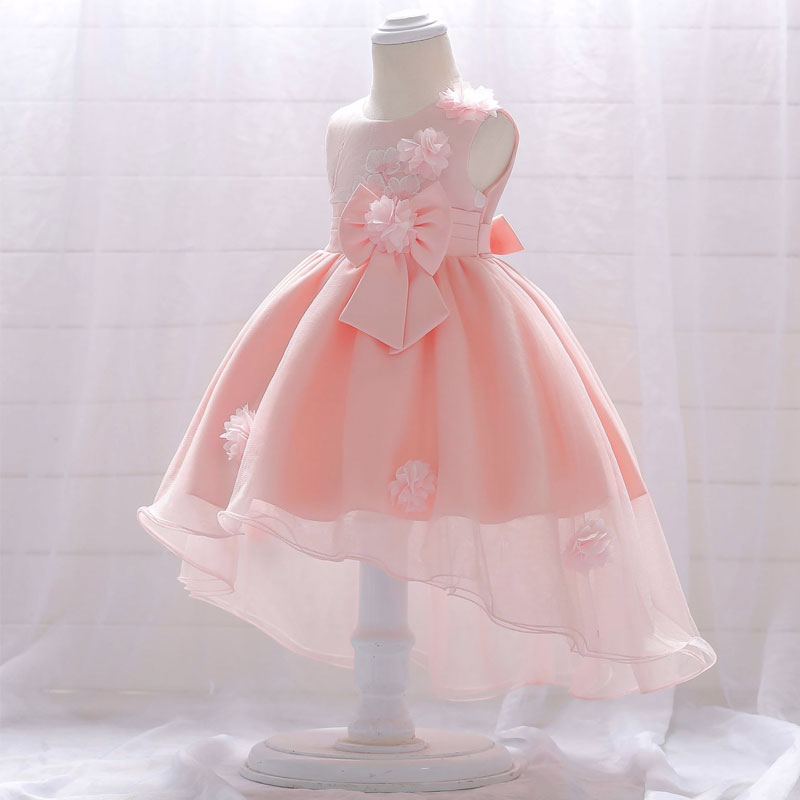 robe rose bébé cérémonie