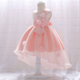 robe rose bébé cérémonie
